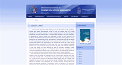 Desktop Screenshot of ijcr.eu